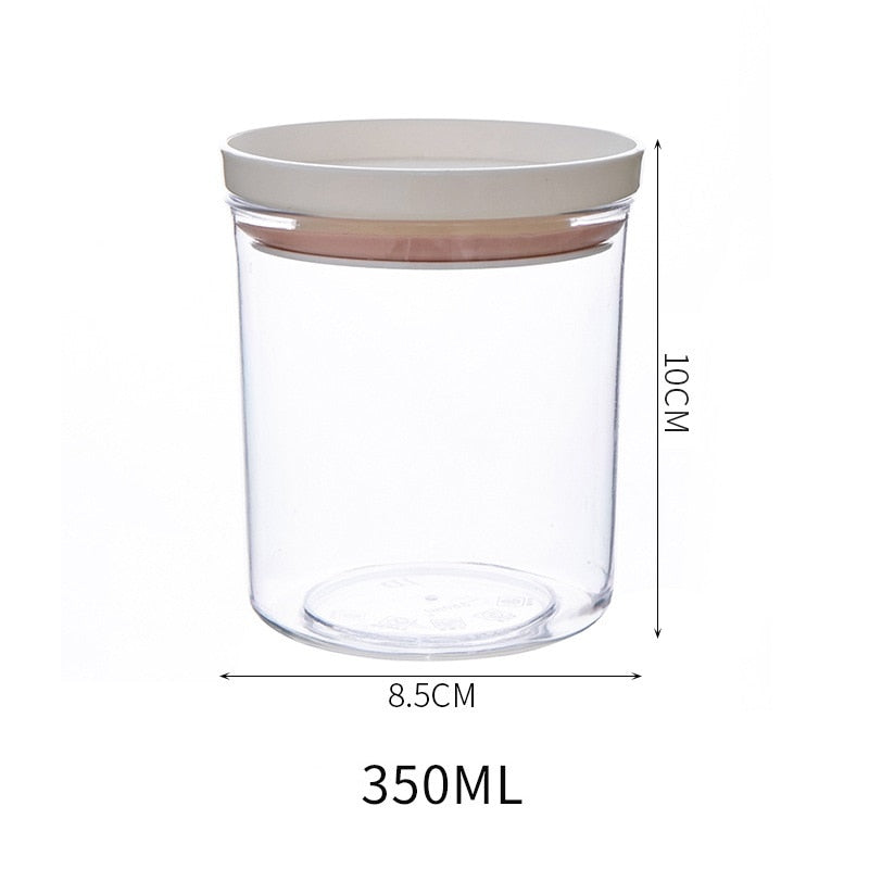 Round Kitchen Storage Containers