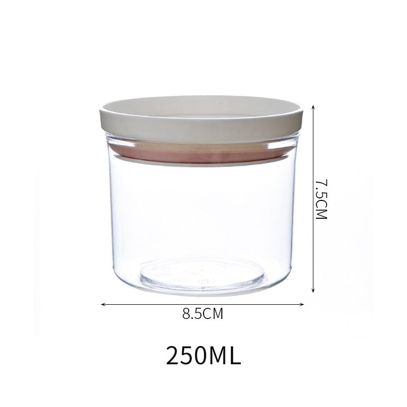 Round Kitchen Storage Containers