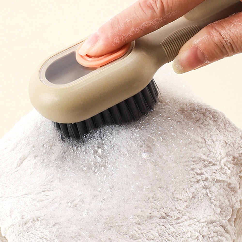 Multifunctional Brush With Soap Dispenser