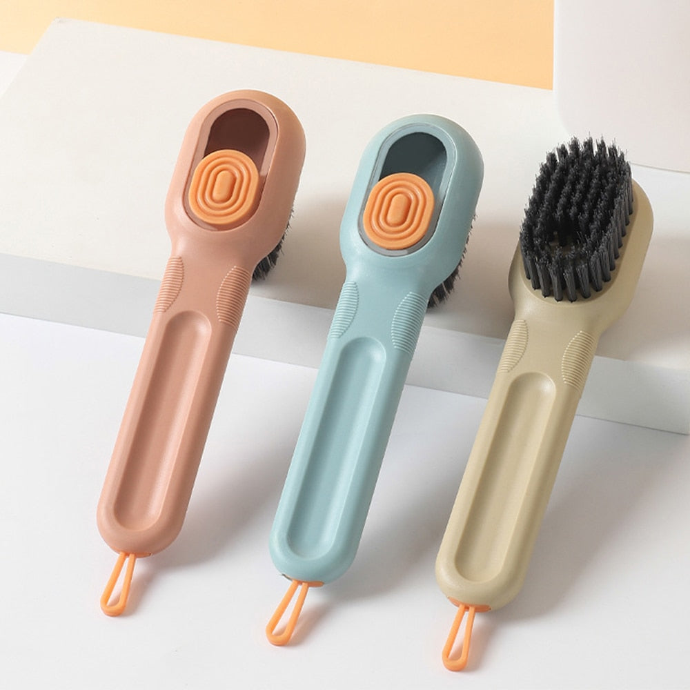 Multifunctional Brush With Soap Dispenser