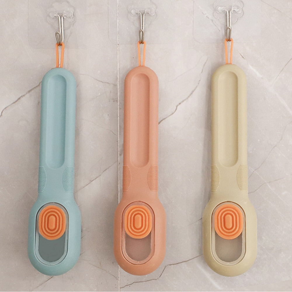 Multifunctional Brush With Soap Dispenser