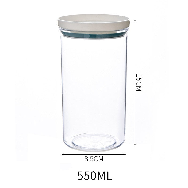 Round Kitchen Storage Containers