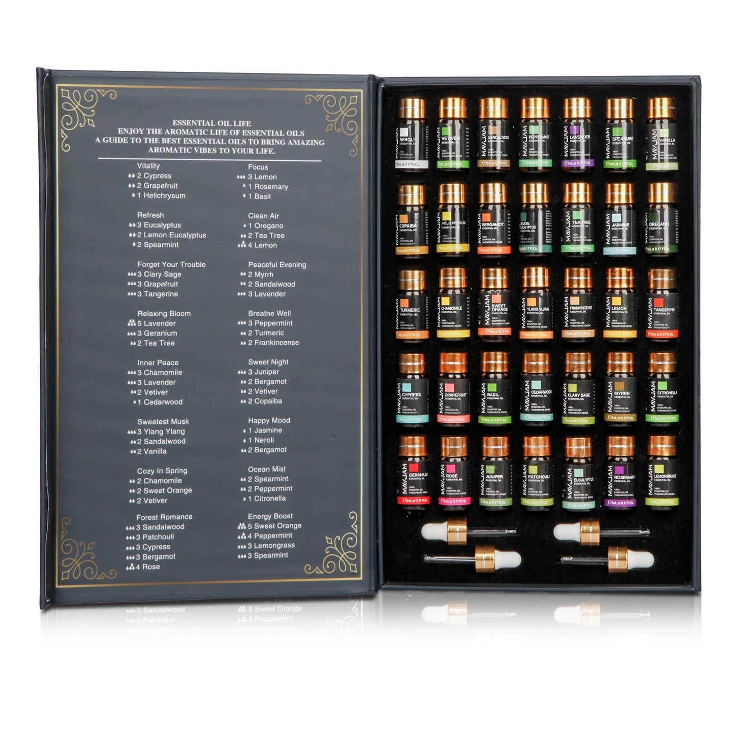 Essential Oils 35 Bottle Set