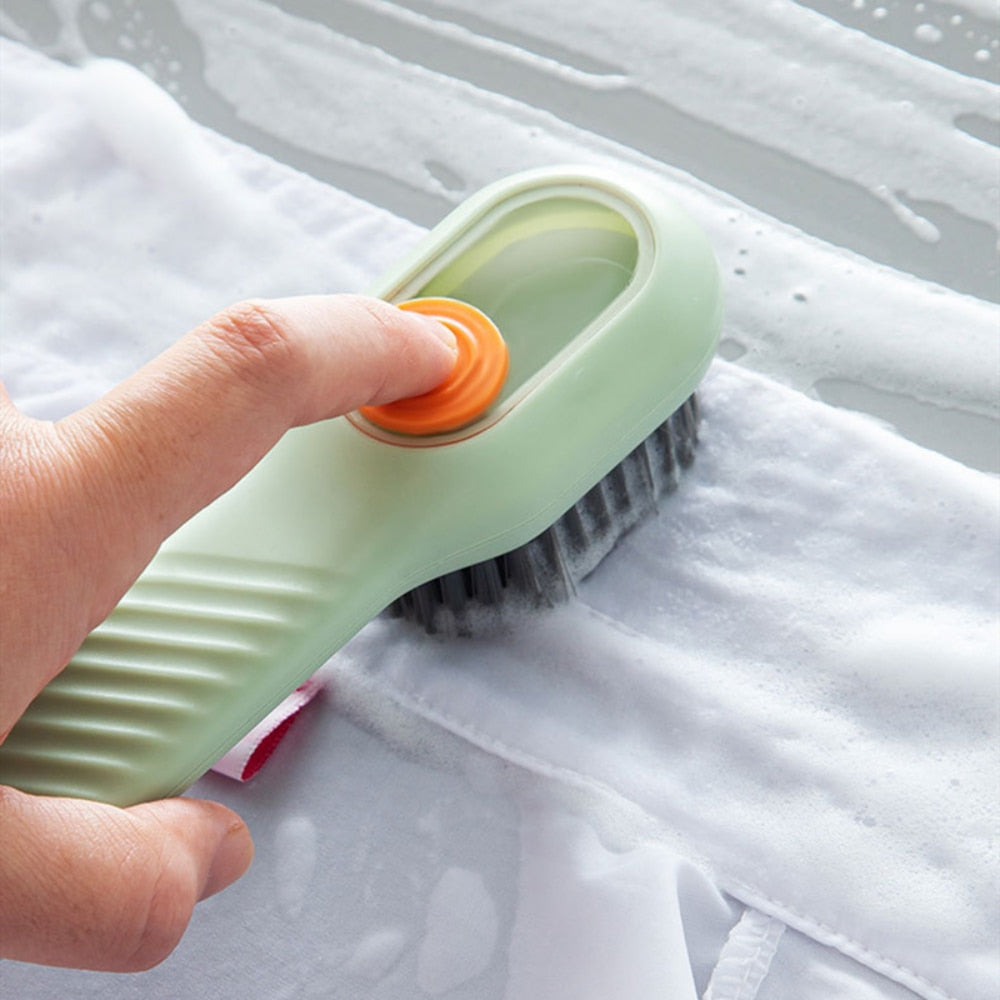 Multifunctional Brush With Soap Dispenser